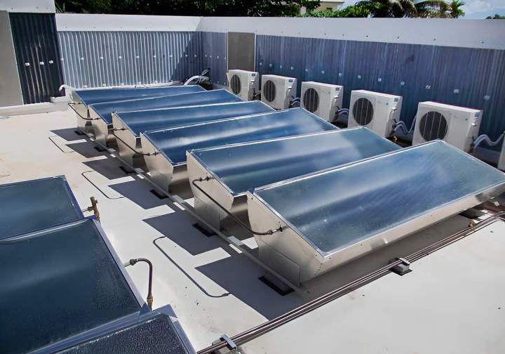 Production d'eau chaude solaire Martinique