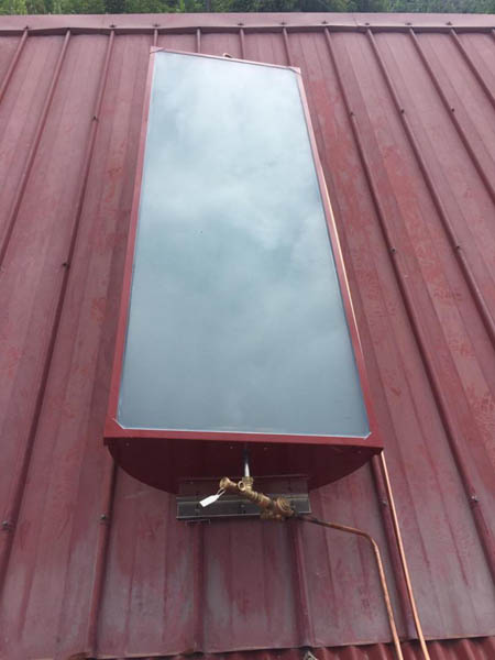 Fabrication de chauffe-eau solaire Martinique